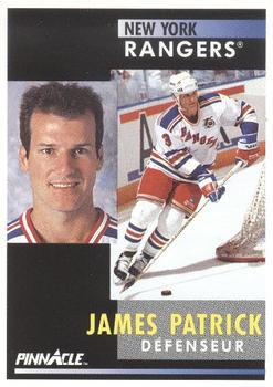 1991-92 Pinnacle French #26 James Patrick Front