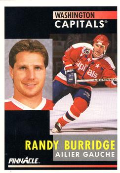 1991-92 Pinnacle French #55 Randy Burridge Front