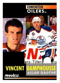 1991-92 Pinnacle French #91 Vincent Damphousse Front