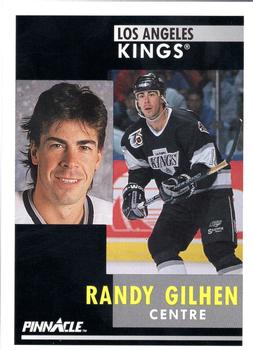 1991-92 Pinnacle French #238 Randy Gilhen Front