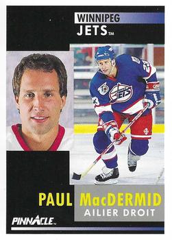 1991-92 Pinnacle French #279 Paul MacDermid Front