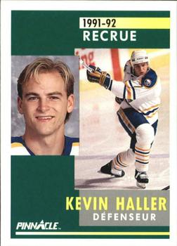 1991-92 Pinnacle French #307 Kevin Haller Front