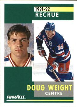 1991-92 Pinnacle French #310 Doug Weight Front