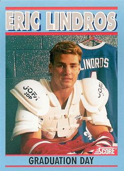 1991-92 Score Eric Lindros #NNO Eric Lindros Front