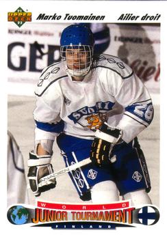 1991-92 Upper Deck French #675 Marko Tuomainen Front