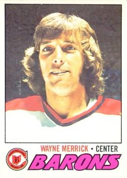 1977-78 O-Pee-Chee #176 Wayne Merrick Front