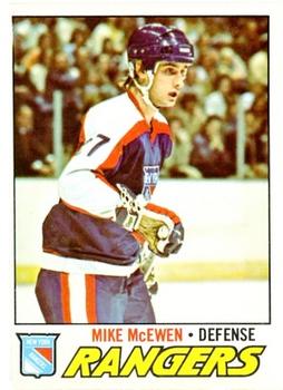 1977-78 O-Pee-Chee #232 Mike McEwen Front
