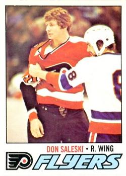 1977-78 O-Pee-Chee #233 Don Saleski Front
