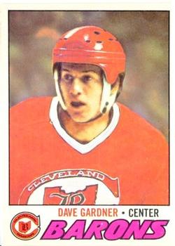 1977-78 O-Pee-Chee #258 Dave Gardner Front
