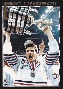 1992-93 Pinnacle Eric Lindros #7 Memorial Cup Front