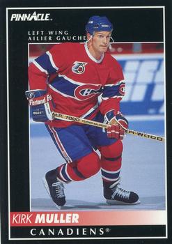 1992-93 Pinnacle Canadian #111 Kirk Muller Front