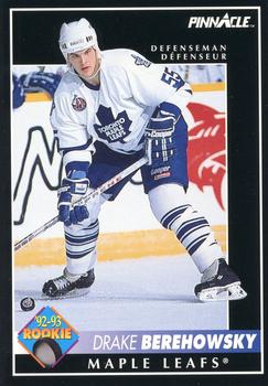 1992-93 Pinnacle Canadian #231 Drake Berehowsky Front