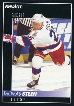 1992-93 Pinnacle Canadian #29 Thomas Steen Front