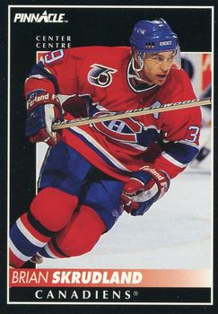 1992-93 Pinnacle Canadian #347 Brian Skrudland Front