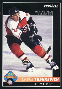1992-93 Pinnacle Canadian #394 Dimitri Yushkevich Front