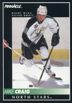 1992-93 Pinnacle Canadian #99 Mike Craig Front