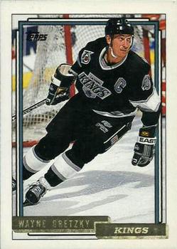 1992-93 Topps - Gold #1 Wayne Gretzky Front