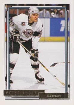1992-93 Topps - Gold #73 Peter Ahola Front