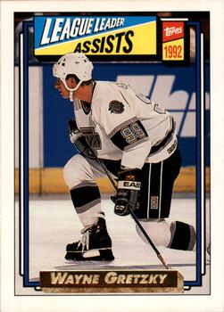 1992-93 Topps - Gold #123 Wayne Gretzky Front