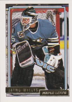 1992-93 Topps - Gold #251 Jarmo Myllys Front