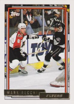 1992-93 Topps - Gold #410 Mark Recchi Front