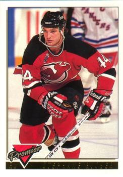 1993-94 O-Pee-Chee Premier - Gold #158 Stephane Richer Front