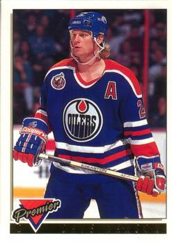 1993-94 O-Pee-Chee Premier - Gold #71 Dave Manson Front