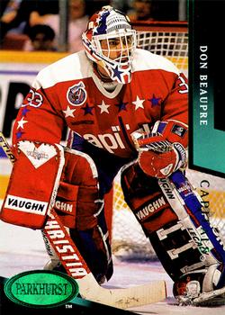 1993-94 Parkhurst - Emerald Ice #225 Don Beaupre Front