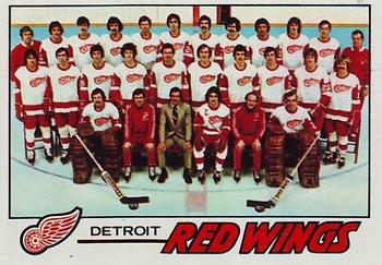 1977-78 Topps #77 Detroit Red Wings Front