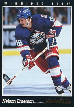 1993-94 Pinnacle Canadian #245 Nelson Emerson Front