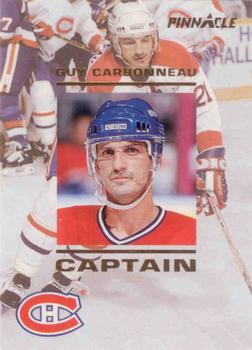 1993-94 Pinnacle Canadian - Captains #CA12 Guy Carbonneau Front