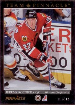 1993-94 Pinnacle Canadian - Team Pinnacle #11 Jeremy Roenick / Eric Lindros Front