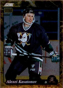 1993-94 Score Canadian - Gold Rush #528 Alexei Kasatonov Front
