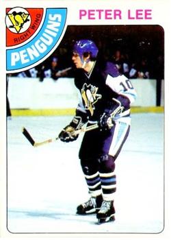 1978-79 O-Pee-Chee #244 Peter Lee Front