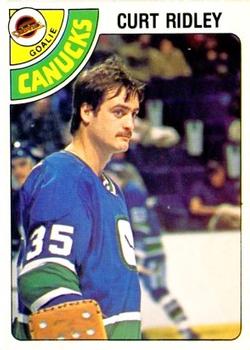 1978-79 O-Pee-Chee #302 Curt Ridley Front