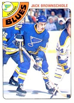 1978-79 O-Pee-Chee #379 Jack Brownschidle Front