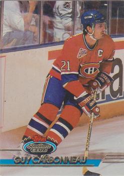 1993-94 Stadium Club O-Pee-Chee #1 Guy Carbonneau Front