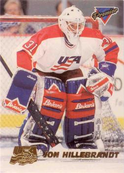 1993-94 Topps Premier - Team USA #10 Jon Hillebrandt Front