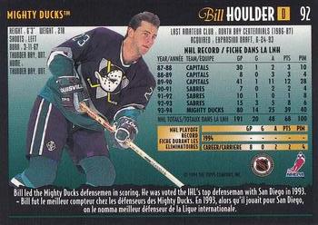 1994-95 O-Pee-Chee Premier - Special Effects #92 Bill Houlder Back