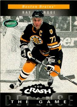 1994-95 Parkhurst - You Crash the Game Green #H2 Ray Bourque Front