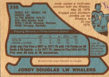 1979-80 O-Pee-Chee #335 Jordy Douglas Back