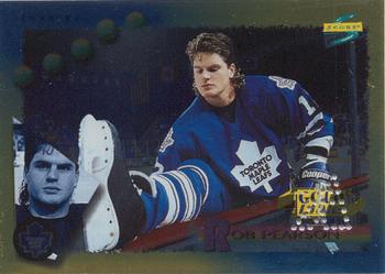 1994-95 Score - Gold Line Punched #137 Rob Pearson Front