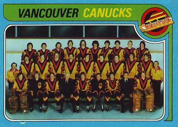 1979-80 Topps #259 Vancouver Canucks Front