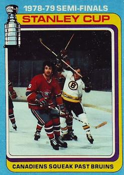 1979-80 Topps #81 1979-80 Stanley Cup Semi-Finals Front