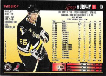 1994-95 Topps Premier - Special Effects #10 Larry Murphy Back