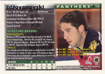 1995-96 Bowman - Foil #100 Ed Jovanovski Back