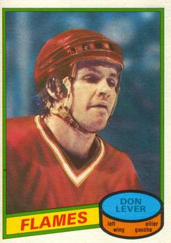 1980-81 O-Pee-Chee #124 Don Lever Front