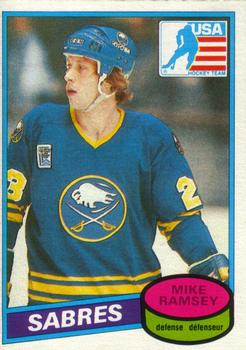 1980-81 O-Pee-Chee #127 Mike Ramsey Front