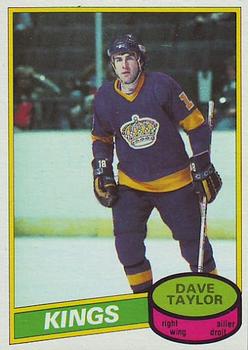 1980-81 O-Pee-Chee #137 Dave Taylor Front