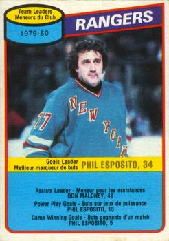 1980-81 O-Pee-Chee #149 Phil Esposito Front